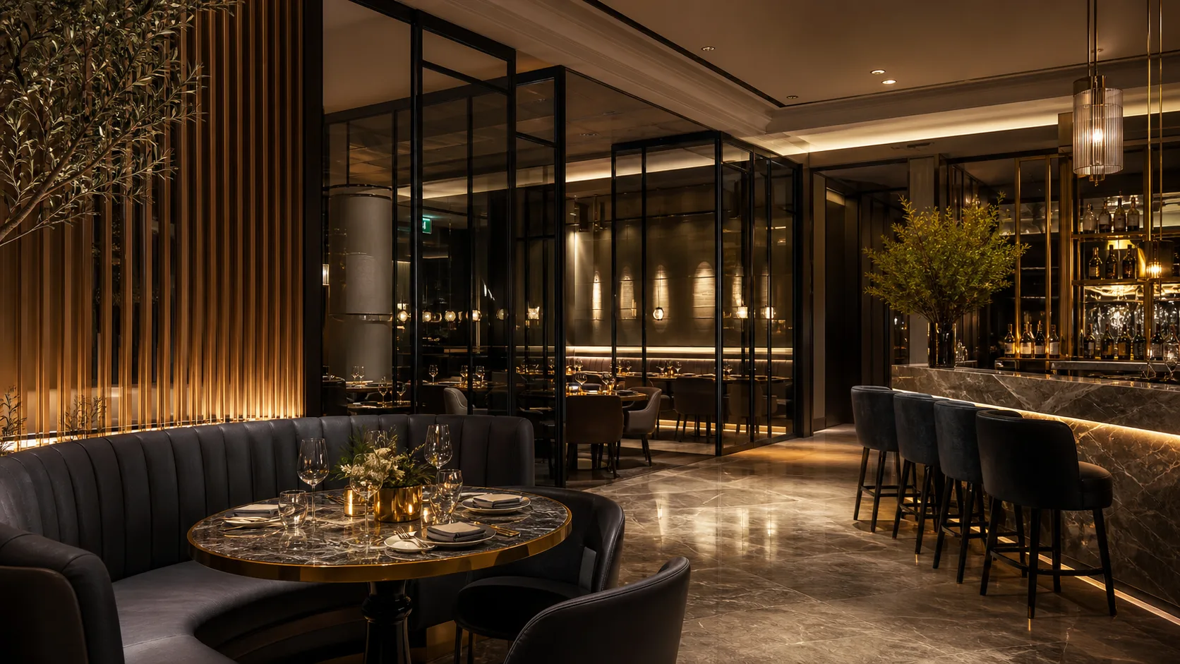 Architectural Dining & Social Spaces